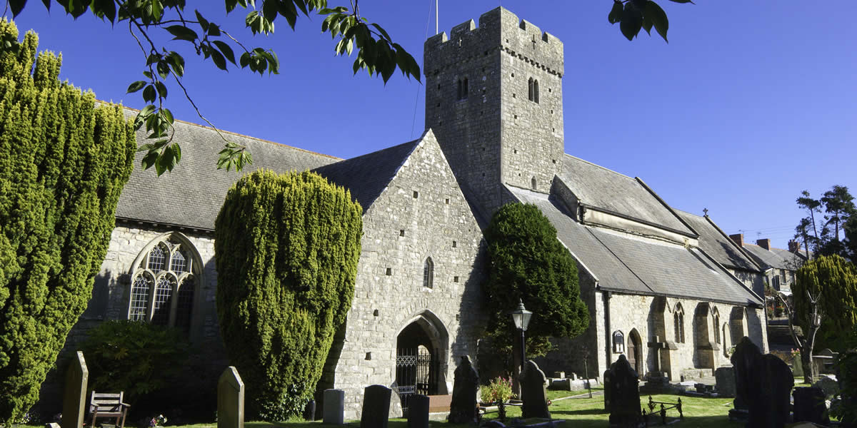 Llanilltud Church, close to Hide St Donats